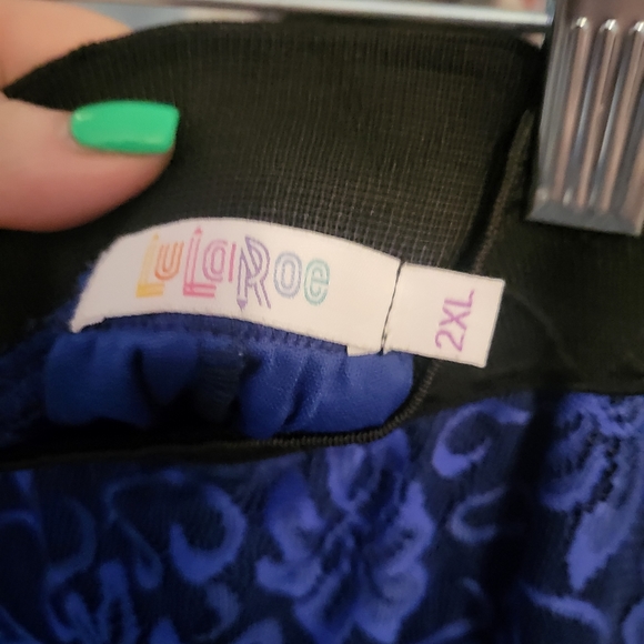 Lularoe Lace Skirt. Lucy - Picture 1 of 2